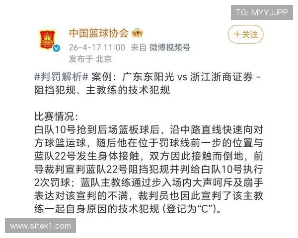 新赛季技术犯规判罚标准变化，球员行为规范再收紧